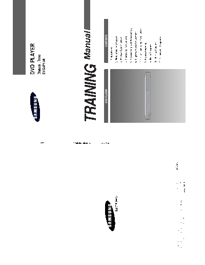 Samsung SAMS DVD-P144 Train DVD  Samsung DVD Trino chassis Training SAMS DVD-P144 Train DVD.zip