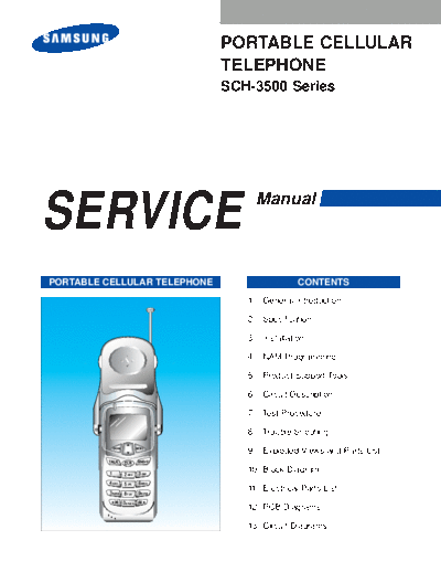 Samsung SCH-3500 service manual  Samsung GSM Samsung SCH-3500 service manual.pdf