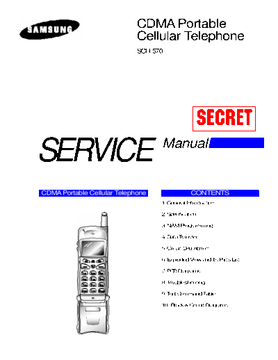 Samsung SCH-570 service manual  Samsung GSM Samsung SCH-570 service manual.pdf