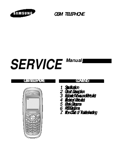 Samsung SGH-C200 service manual  Samsung GSM Samsung SGH-C200 service manual.pdf
