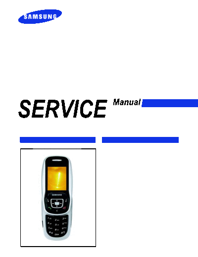 Samsung SGH-E350E service manual  Samsung GSM Samsung SGH-E350E service manual.pdf