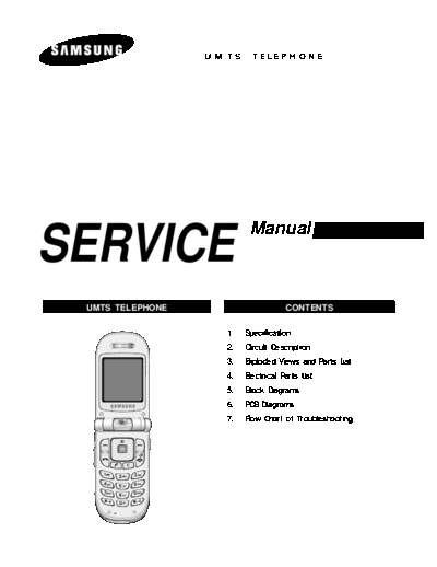 Samsung SGH-Z107 service manual  Samsung GSM Samsung SGH-Z107 service manual.pdf