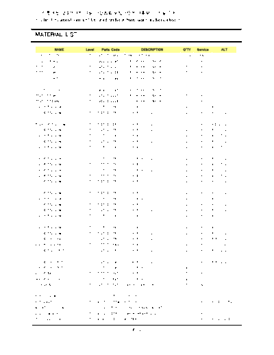 Samsung 08 Electrical Part List  Samsung Laptop NP-R60      Samsung NP-R60 08_Electrical_Part_List.pdf