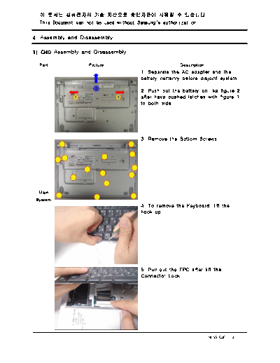 Samsung 06 Disassembly & Reassembly  Samsung Laptop NP-Q40 06_Disassembly & Reassembly.pdf