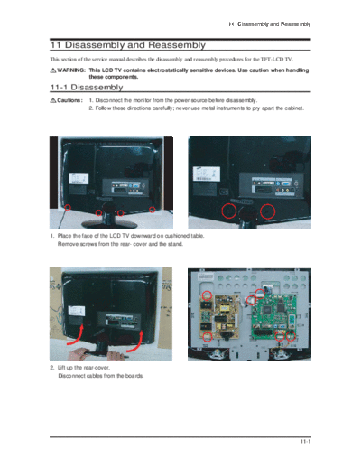 Samsung 06 Disassembly & Reassembly  Samsung LCD TV LE19R71W 06_Disassembly & Reassembly.pdf