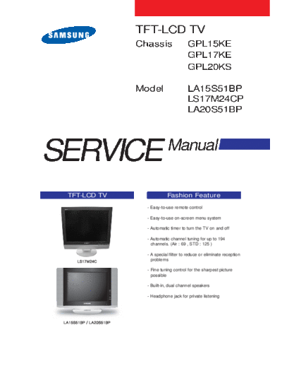 Samsung 01 Cover  Samsung LCD TV LA20S51BP 01_Cover.pdf