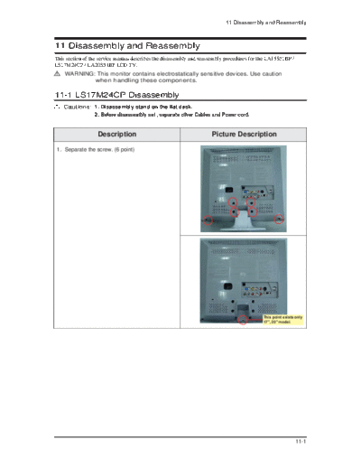 Samsung 06 Disassembly & Reassembly  Samsung LCD TV LA20S51BP 06_Disassembly & Reassembly.pdf