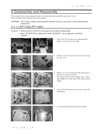 Samsung 04 Disassembly & Reassembly  Samsung LCD TV LT-P1745U 04_Disassembly & Reassembly.pdf