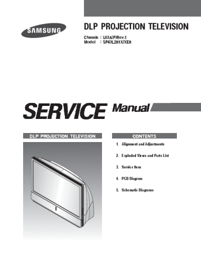 Samsung 01 Cover  Samsung LCD TV SP43L2H SP43L2H1X_XEH 01_Cover.pdf