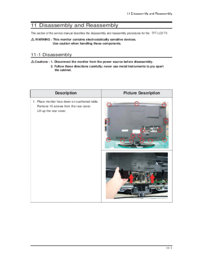 Samsung 05 Disassembly & Reassembly  Samsung LCD TV LE37S73BD 05_Disassembly & Reassembly.pdf