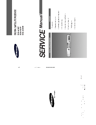 Samsung DSB A200C, A300V, A300W  Samsung Sat DSB-A200C SAMSUNG DSB A200C, A300V, A300W.rar