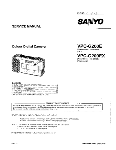 Sanyo VPC-G200E(EX)  Sanyo Cameras SANYO_VPC-G200E(EX).rar