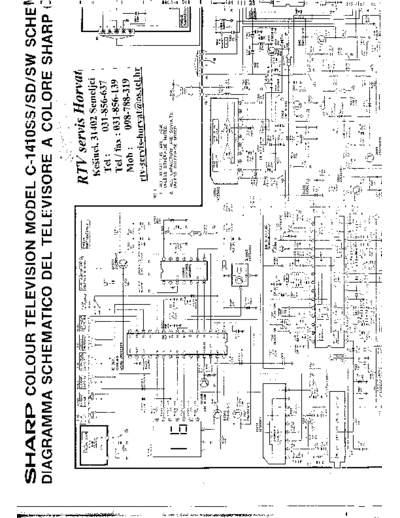 Sharp C-1410  Sharp TV C-1410.PDF