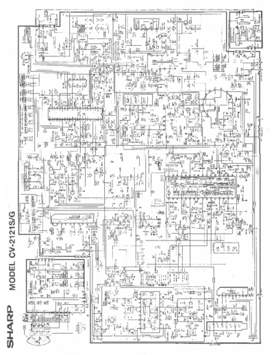 Sharp CV-2121  Sharp TV CV-2121.PDF