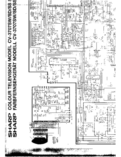Sharp CV-3707  Sharp TV CV-3707.PDF
