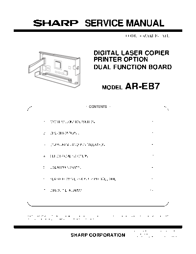 Sharp AREB7 SM GB  Sharp Copiers ARM160_205 AREB7_SM_GB.pdf