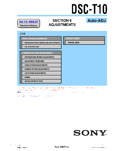 Sony DSC-T10  Sony Camera SONY_DSC-T10.rar