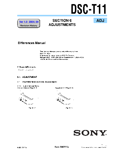 Sony DSC-T11  Sony Camera SONY_DSC-T11.rar