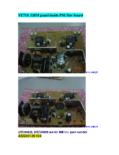 Viewsonic VE710 GBM panel inside PSU Inv identification  Viewsonic  LCD  LCD Viewsonic VE710B-1 VE710b-1 VE710_GBM panel inside PSU_Inv identification.pdf