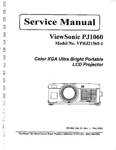 Viewsonic pj1060-1 sm 1a  Viewsonic   Viewsonic PJ1060 pj1060 pj1060-1_sm_1a.pdf