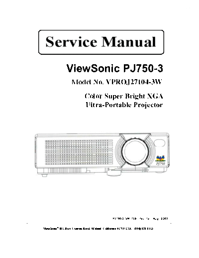 Viewsonic pj750-3 sm  Viewsonic   Viewsonic PJ750-3 PJ750-3 pj750-3_sm.pdf