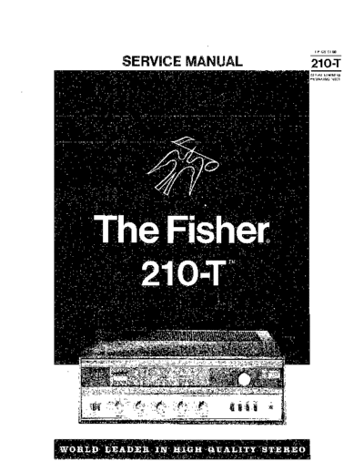 Fisher 210-T  Fisher  210-T 210-T.pdf
