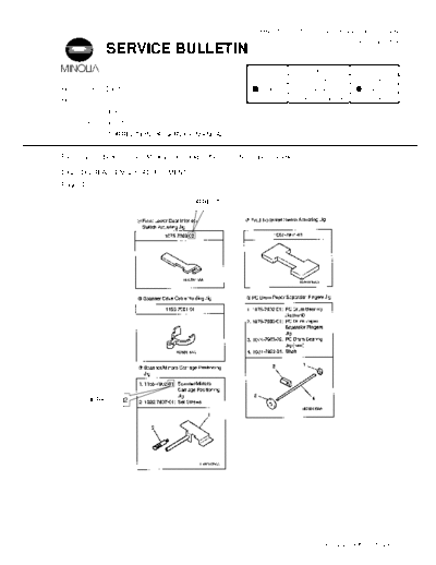 Minolta 1155003  Minolta Copiers Di620 1155003.PDF