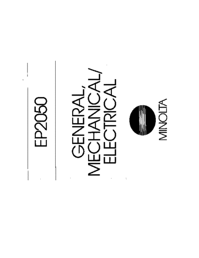 Minolta General EP2050 001  Minolta Copiers EP2050 General General_EP2050_001.pdf