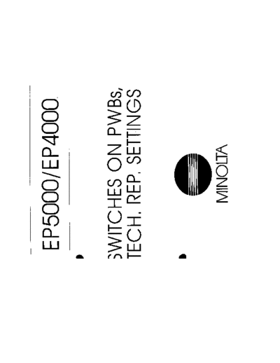 Minolta Sw EP4000 001  Minolta Copiers EP4000 Switches Sw_EP4000_001.pdf