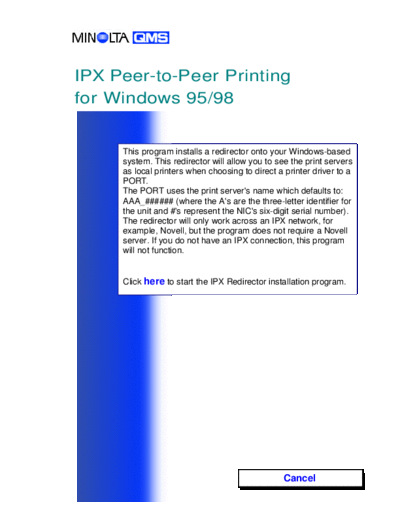 Minolta Install  Minolta Printers QMS QMS_presentation Drivers PagePro 4100 nicutlty Install.pdf