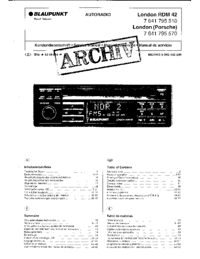 Blaupunkt London RDM 42  Blaupunkt Car Audio London RDM 42.pdf