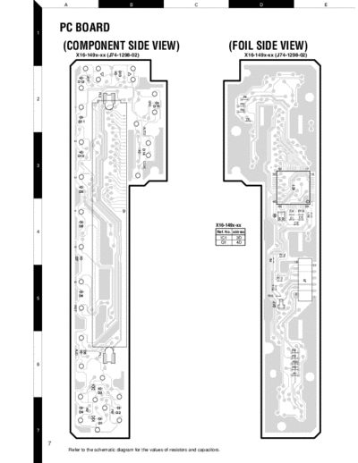 Kenwood B51-7982-00(PCB)  Kenwood Cassette Receiver Car Cassette Receiver Car Kenwood KRC-21SA & KRC-266 B51-7982-00(PCB).pdf