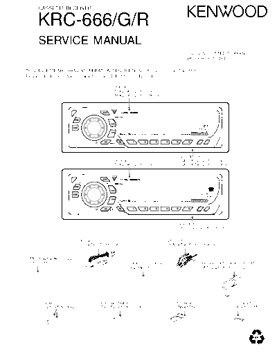 Kenwood B53-0016-00(TXT)  Kenwood Cassette Receiver Car Cassette Receiver Car Kenwood KRC-666 B53-0016-00(TXT).pdf