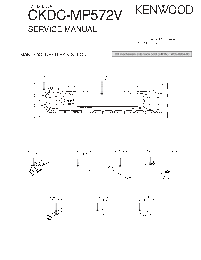 Kenwood B53-0148-00-TXT  Kenwood CD Receiver Car CD Receiver Car Kenwood CKDC-MP572V B53-0148-00-TXT.pdf