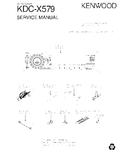 Kenwood B53-0118-00-TXT  Kenwood CD Receiver Car CD Receiver Car Kenwood KDC-X579 B53-0118-00-TXT.pdf