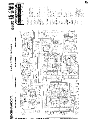 Kenwood KR-6400, KR-6020  Kenwood FM AM Stereo Receiver FM AM Stereo Receiver Kenwood KR-6400 & 6020 Kenwood KR-6400, KR-6020.pdf