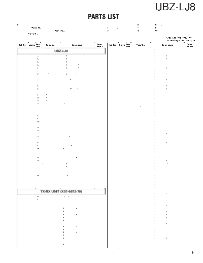 Kenwood B51-8644-00-EVPL  Kenwood FM Transceiver FM Transceiver Kenwood UBZ-LJ8 B51-8644-00-EVPL.pdf