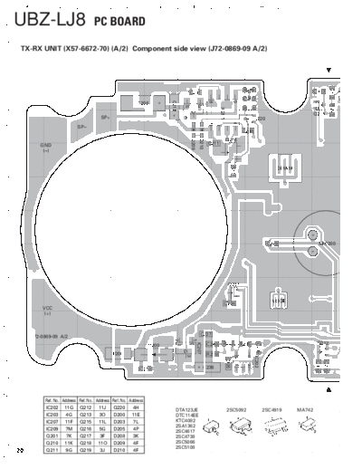 Kenwood B51-8644-00-PCBP  Kenwood FM Transceiver FM Transceiver Kenwood UBZ-LJ8 B51-8644-00-PCBP.pdf