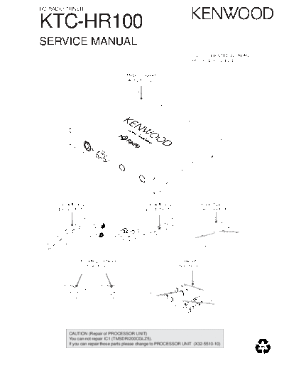 Kenwood B53-0094-00-TXT  Kenwood HD Radio Tuner Car HD Radio Tuner Car Kenwood KTC-HR100 B53-0094-00-TXT.pdf