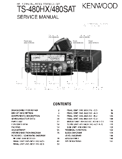 Kenwood B51-8667-00-TXT  Kenwood HF 50 MHz All Mode Transceiver HF 50 MHz All Mode Transceiver Kenwood TS-480HX & 480SAT B51-8667-00-TXT.pdf