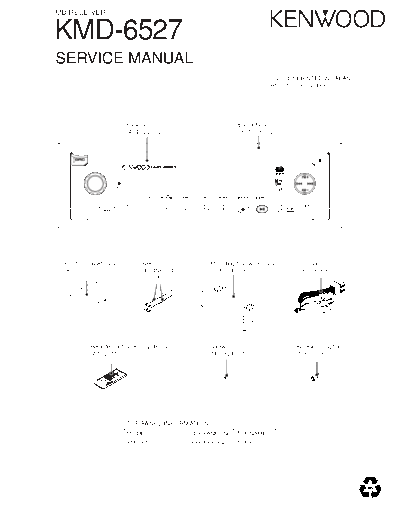 Kenwood B53-0120-00-TXT  Kenwood MD Receiver Car MD Receiver Car Kenwood KMD-6527 B53-0120-00-TXT.pdf