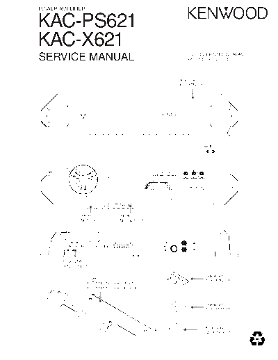 Kenwood B53-0140-00  Kenwood Power Amplifier Car Power Amplifier Car Kenwood KAC-PS621 & KAC-X621 B53-0140-00.pdf