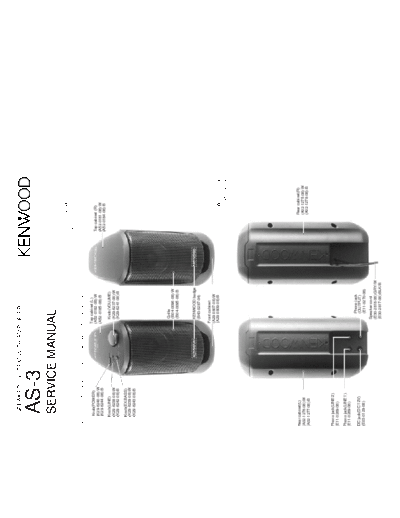 Kenwood AS-3  Kenwood Speaker System With Amplifier Speaker System With Amplifier Kenwood AS-3 Kenwood AS-3.pdf