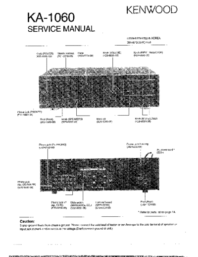 Kenwood KA-1060  Kenwood Stereo Integrated Amplifier Stereo Integrated Amplifier Kenwood KA-1060 Kenwood KA-1060.pdf