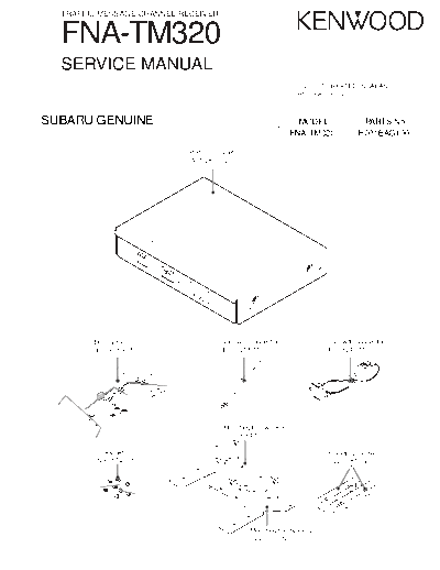 Kenwood B53-0083-00-TXT  Kenwood Traffic Message Channel Receiver Car Traffic Message Channel Receiver Car Kenwood FNA-TM320 B53-0083-00-TXT.pdf