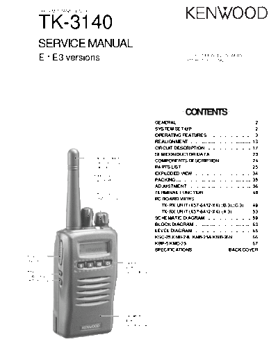 Kenwood B51-8631-00(1-TXT)  Kenwood UHF FM Transceiver UHF FM Transceiver Kenwood TK-3140 B51-8631-00(1-TXT).pdf