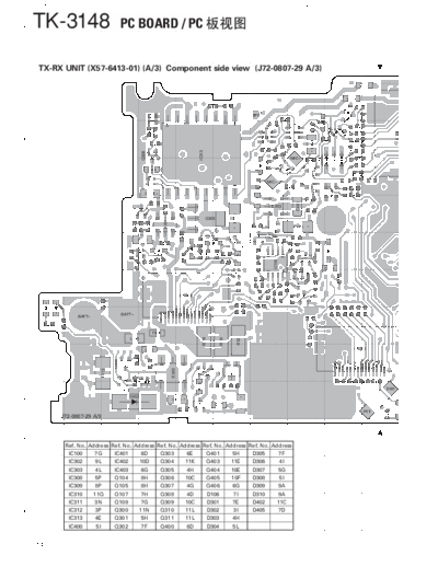 Kenwood B51-8656-00-PCBP  Kenwood UHF FM Transceiver UHF FM Transceiver Kenwood TK-3148 B51-8656-00-PCBP.pdf