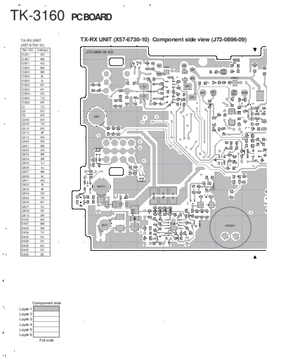 Kenwood B51-8653-00-PCBP  Kenwood UHF FM Transceiver UHF FM Transceiver Kenwood TK-3160 B51-8653-00-PCBP.pdf