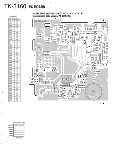 Kenwood B51-8674-00-PCBP  Kenwood UHF FM Transceiver UHF FM Transceiver Kenwood TK-3160 X2 versions B51-8674-00-PCBP.pdf