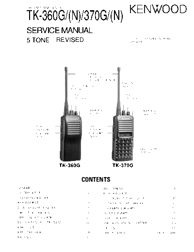 Kenwood B51-8555-10(1-TXT)  Kenwood UHF FM Transceiver UHF FM Transceiver Kenwood TK-360G & 370G B51-8555-10(1-TXT).pdf